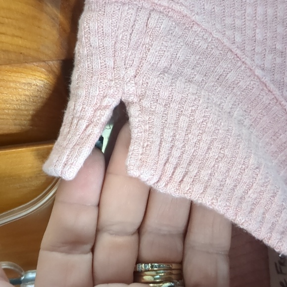 WE THE FREE* Casey tunic pullover sweater top long sleeve mock neck ribbed cotto - Picture 9 of 15